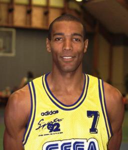 Patrick Cham, joueur de Levallois de 1992 à 1995