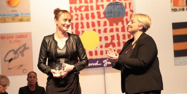 Irène Ottenhof récompensée au Trophée Fémix en 2015