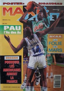 Couverture de Maxi-Basket, mai 1991.