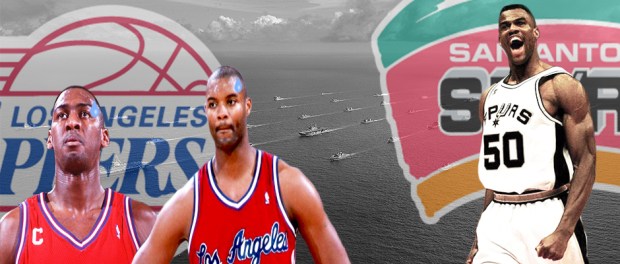 Bandeau David Robinson Spurs Clippers