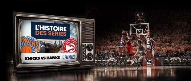 Basket Rétro - Serie de PO - Knicks Hawks - V2